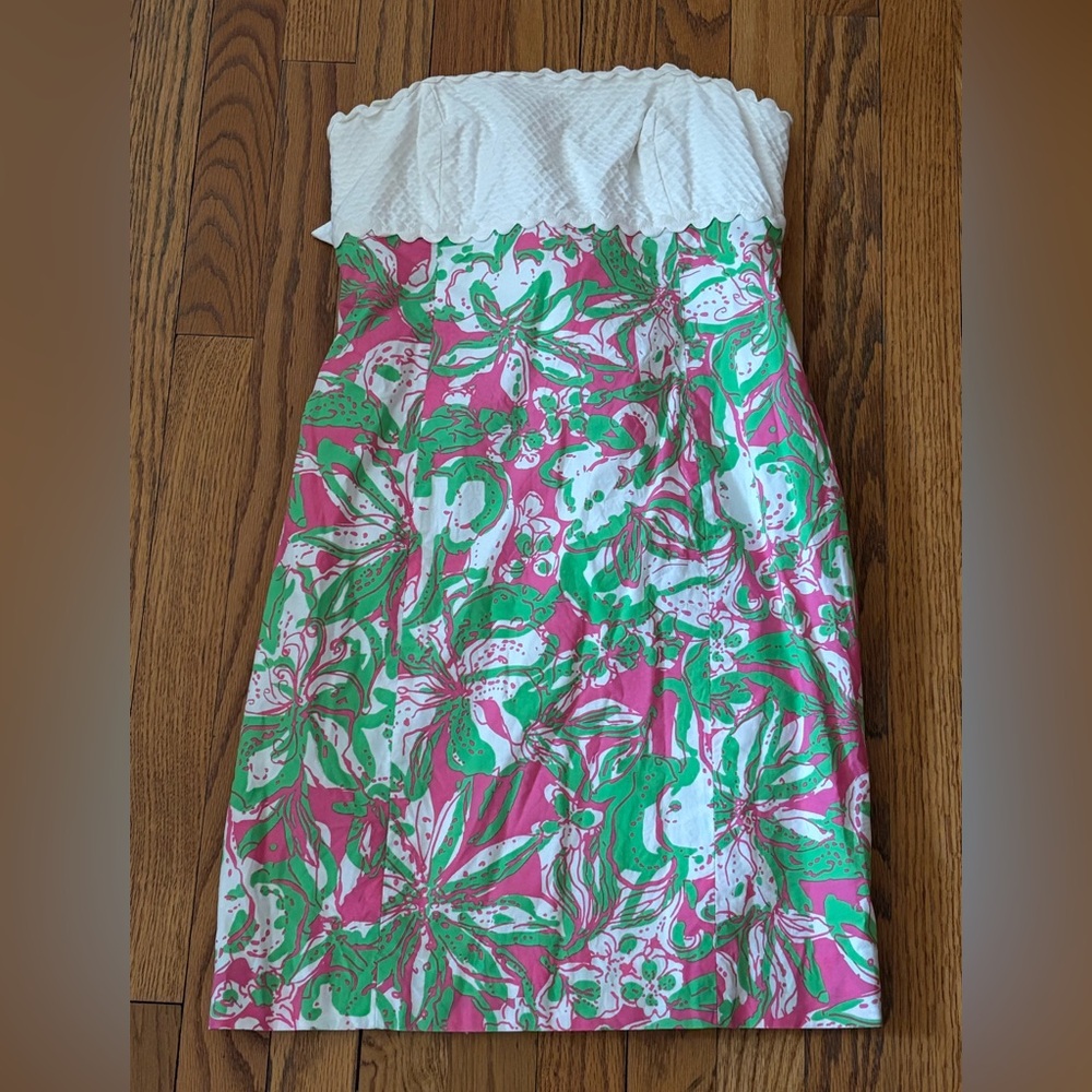 Strapless Lilly Pulitzer Dress
